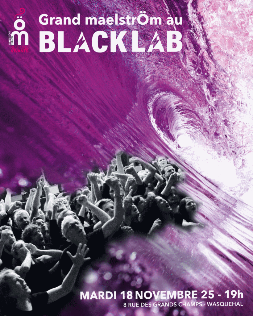 Les 100 adhérents du maelstrÖm au BLACK LAB